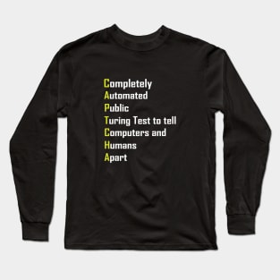 Captcha Long Sleeve T-Shirt